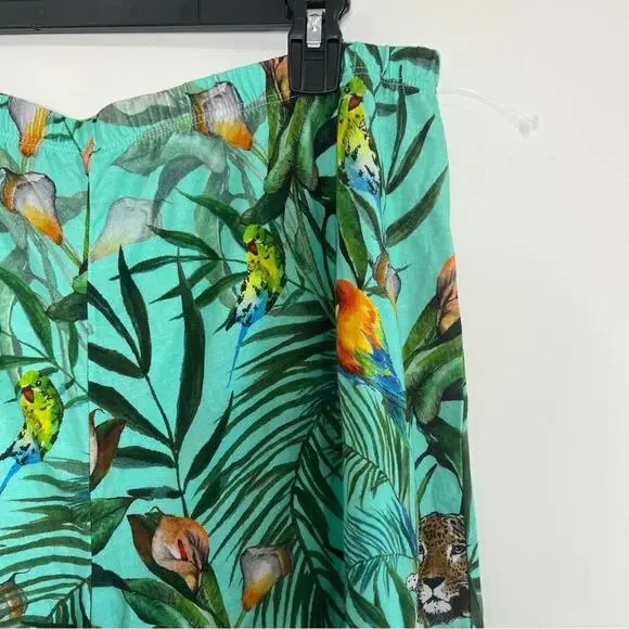 NEW Johnny Was Jungle Print Pajama Shorts Boho Lounge Sleep Shorts - Picture 3 of 7